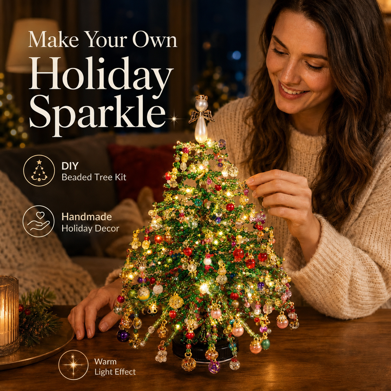 JingleBeads™ Holiday Bead Tree